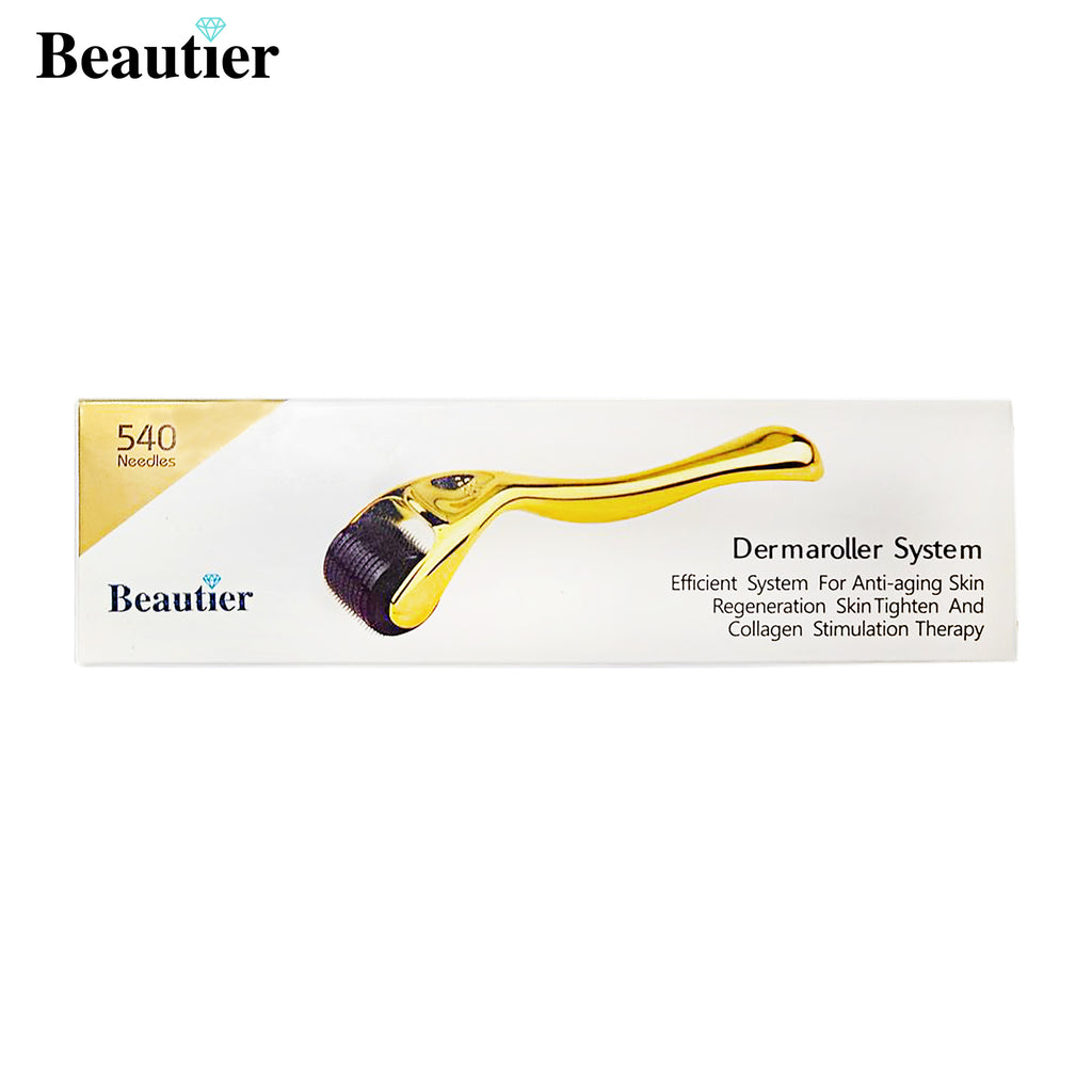 Beautier Titanium 540 Dermal Roller 0.25-2.5mm - Beautier Aesthetics
